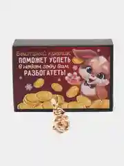 Алый кошельковая фигурка удачи, богатства дракон/дракоша символ года/ новый год