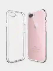Чехол Apple iPhone 7+ (7 Plus), 8+ (8 Plus) прозрачный силиконовый