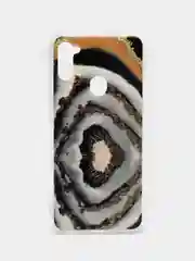 Хаки чехол Samsung Galaxy A11 / M11, Самсунг Галакси А11 / М11 силиконовый с мраморным рисунком
