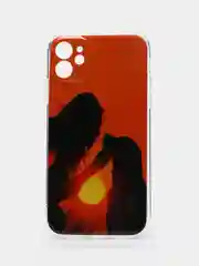 Рыжий чехол Apple iPhone 11 чехол силиконовый с рисунком