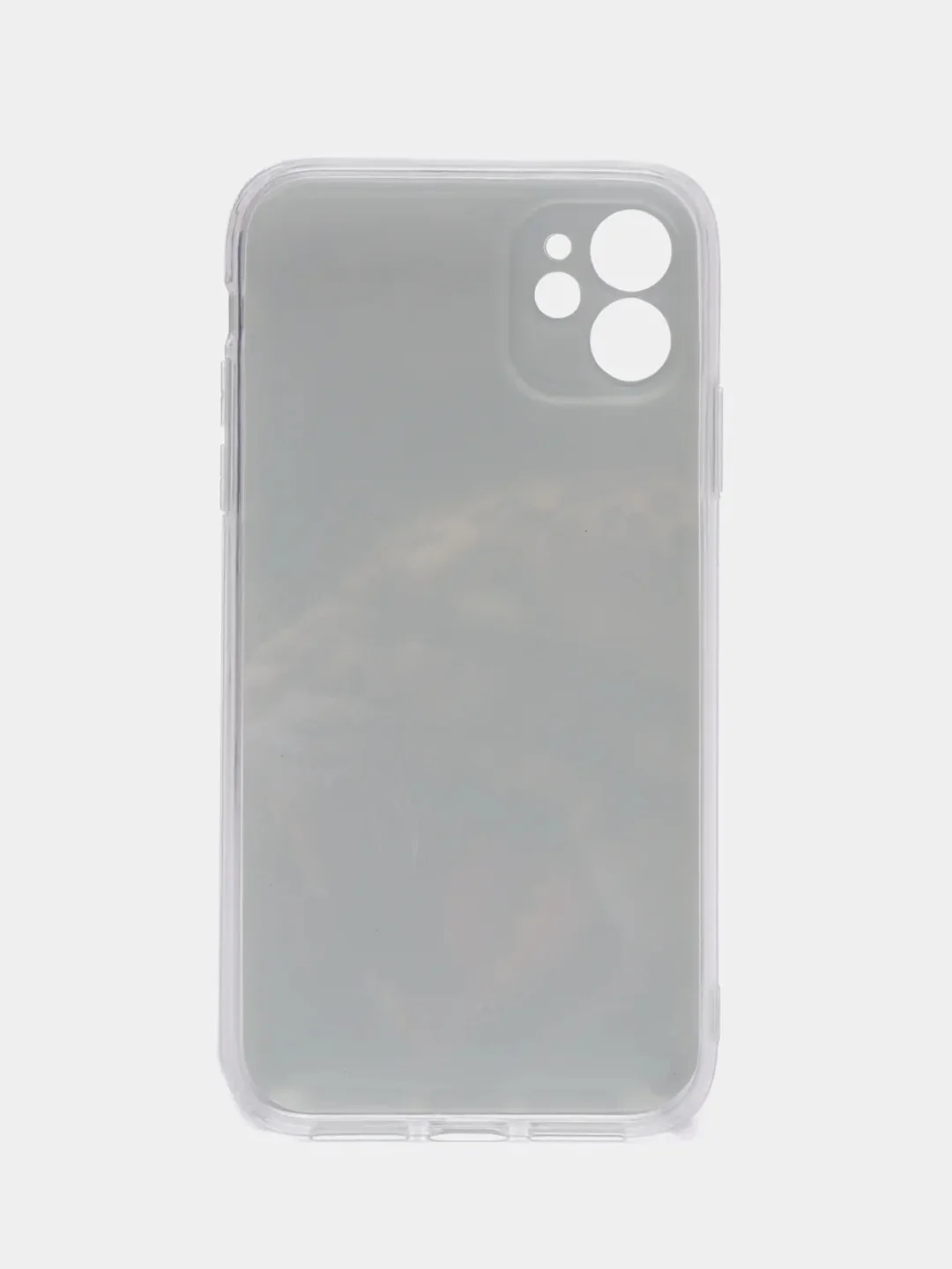 Серый чехол Apple iPhone 11 чехол силиконовый с рисунком