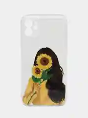 Горчичный чехол Apple iPhone 11 чехол силиконовый с рисунком