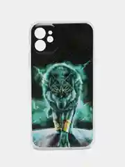 Тёмно-бирюзовый чехол Apple iPhone 11 чехол силиконовый с рисунком