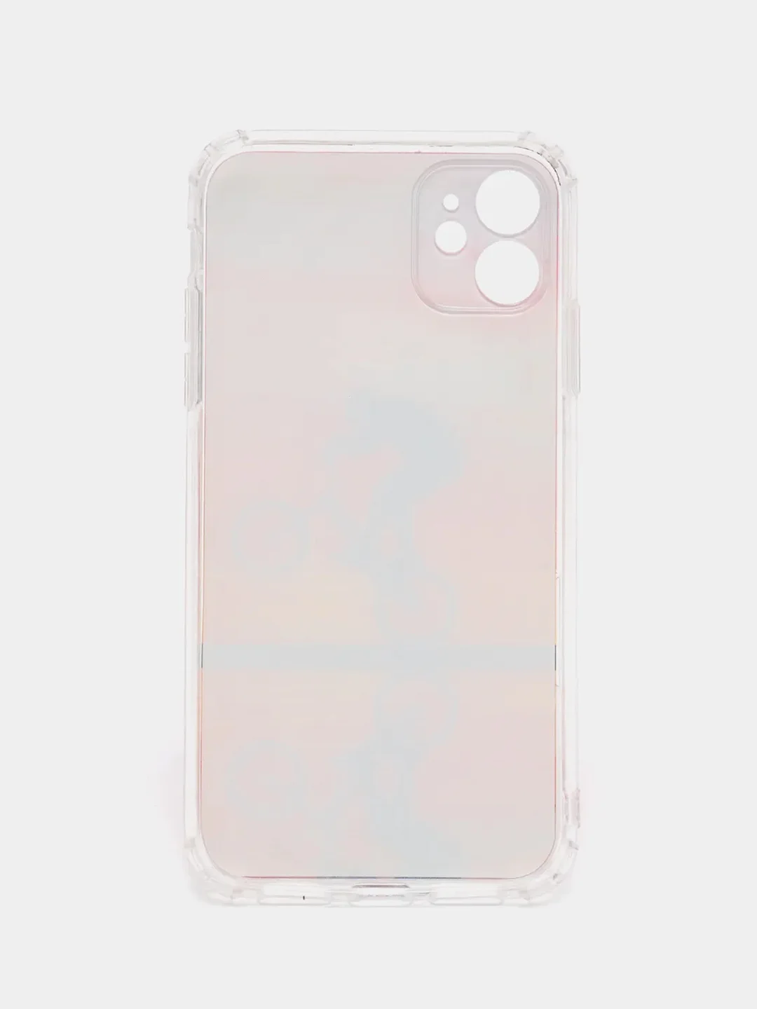 Кораллово-розовый чехол Apple iPhone 11 чехол силиконовый с рисунком