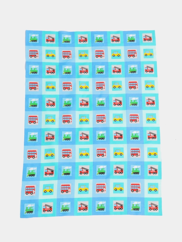 Отрез ткани перкаль "Машинки", 50*70 см
