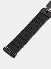 Черный металлический ремешок для Huawei band 7 / Honor band 7 хуавей хонор ми банд бэнд