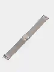 Серебряный металлический ремешок для Huawei band 7 / Honor band 7, миланская петля