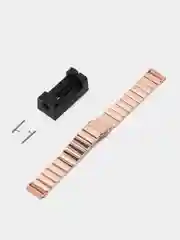 Розовый металлический ремешок для Huawei band 7 / Honor band 7 хуавей хонор ми банд бэнд