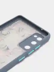 Небесно-голубой защитный чехол Samsung S20FE