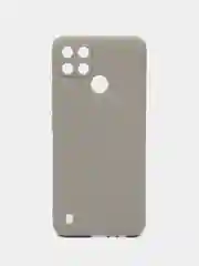 Серый чехол для Realme C21Y, Realme С25Y ( Реалми С21Y, С25Y ) силиконовый, матовый