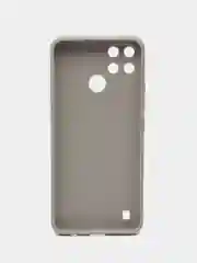 Серый чехол для Realme C21Y, Realme С25Y ( Реалми С21Y, С25Y ) силиконовый, матовый