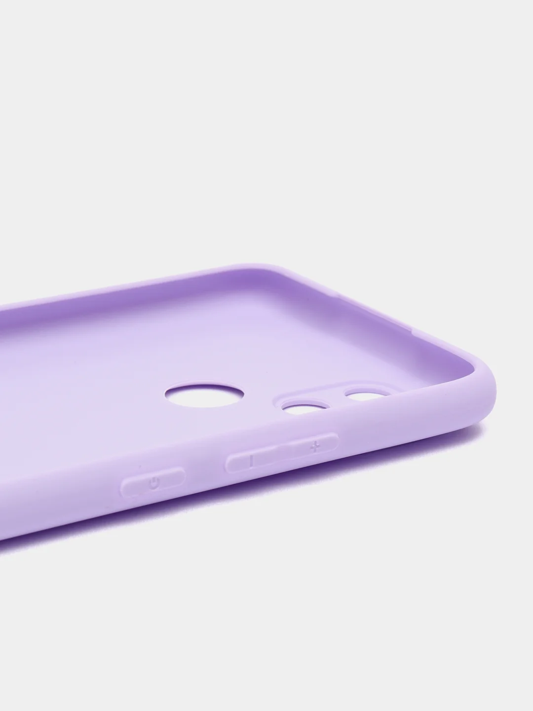 Сиреневый чехол для Realme C21Y, Realme С25Y ( Реалми С21Y, С25Y ) силиконовый, матовый