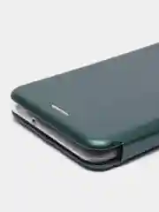 Зеленый чехол-книжка для Samsung Galaxy A13 4G (Самсунг Галакси А13)