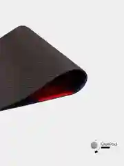 Бордовый игровой коврик для мыши 180*220*3 мм