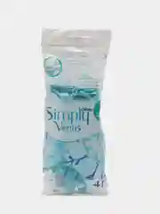 Одноразовые женские бритвы Simply Venus G2, с добавлением алоэ