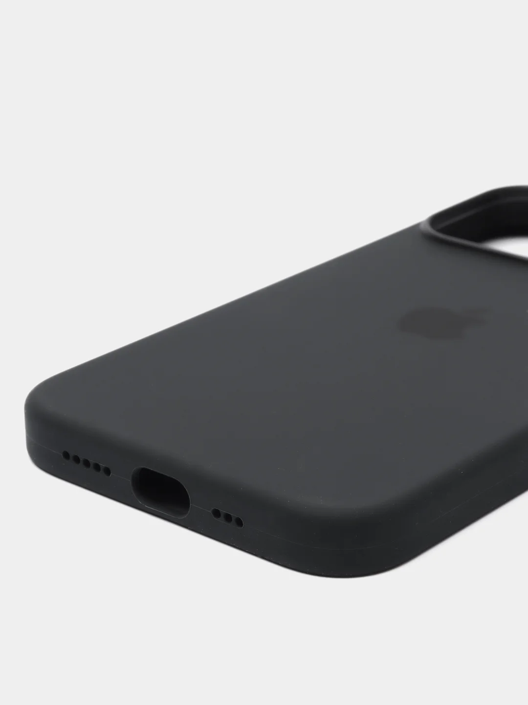 Темно-синий чехол для Apple iPhone 13 Pro, Silicone Case MagSafe