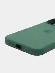 Зеленый чехол для Apple iPhone 13 Pro, Silicone Case MagSafe