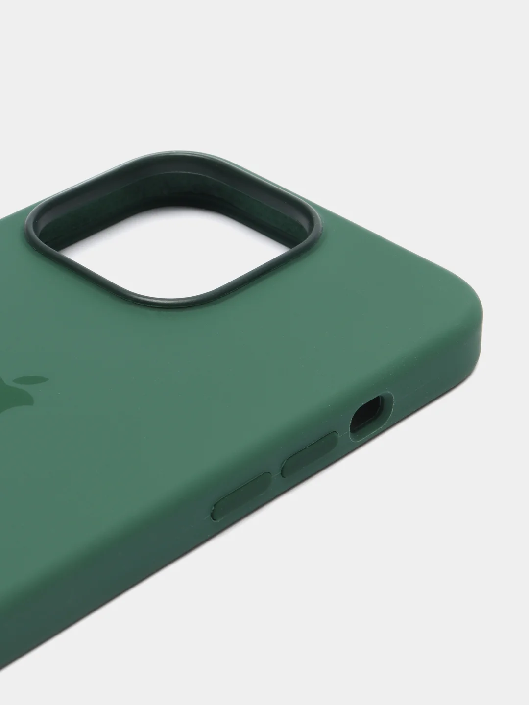 Зеленый чехол для Apple iPhone 13 Pro, Silicone Case MagSafe