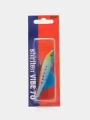 Лазурный раттлин Shiriten Vibe 70 силиконовая блесна  для рыбы STL-05
