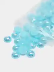 Вишнёвый полубусины клеевые, полужемчуг