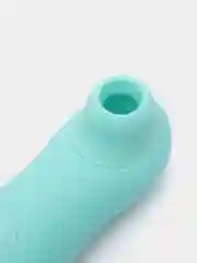 Белый вакуумный волновой вибратор для клитора