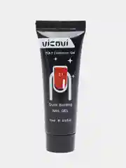 Бордовый акригель Vicovi, для наращивания ногтей, 15 мл