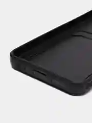 Черный чехол с защитой камеры TECNO  Spark 9 Pro,  c отделом для пластиковой карты