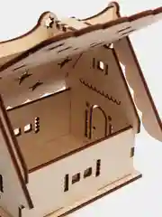Экодомик, деревянная шкатулка, декоративный домик