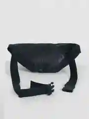 Черный поясная сумка с блестками