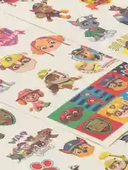 Белый татуировка временная, переводная, детская Соник Sonic, Щенячий патруль
