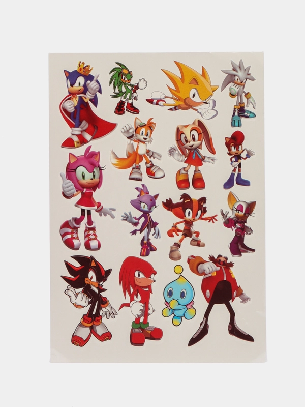 Татуировка временная, переводная, детская Соник Sonic, Щенячий патруль