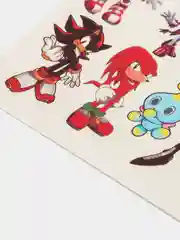 Алый татуировка временная, переводная, детская Соник Sonic, Щенячий патруль