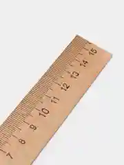 Линейка деревянная, 15 см