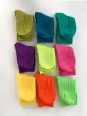 Детские носки унисекс, цветные, 3 пары
