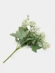 Мятный букет искусственных цветов "Мелкие розы"