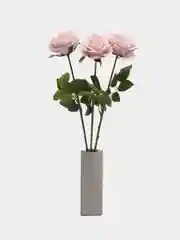 Конфетный искусственные цветы "Роза", 3 штуки