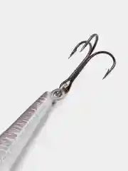 Серебряный виб Admiral Mini Slight, 75 мм, 15 г, раттлин