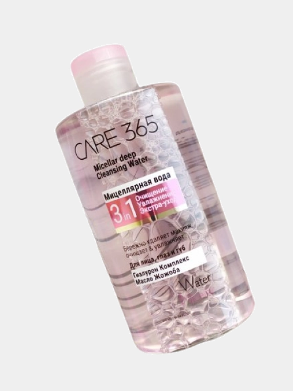 Мицеллярная вода-детокс Care 365
