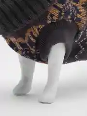 Серый вязаная кофта для собак и кошек
