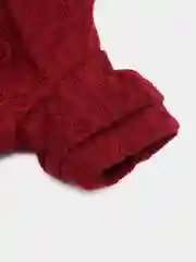 Красный кофта вязаная, для собак и кошек
