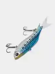 Лазурный виб Admiral Fintail Vibe 80 мм, вес 22,5 г, раттлин