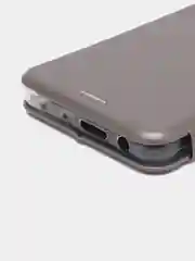 Серебряный чехол-книжка для Redmi Note 11 Pro 4G / Note 12 Pro 4G