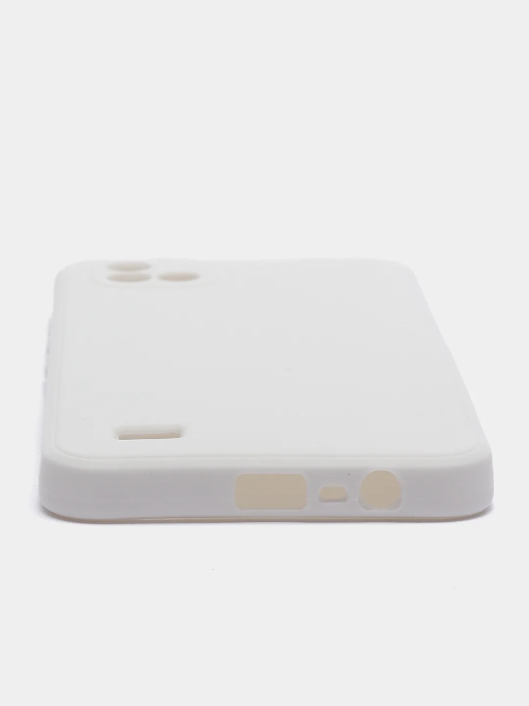 Белый чехол Realme C11 2021 / Realme C20 Реалми С11 2011 / С20 силиконовый цветной матовый