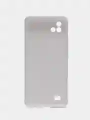 Белый чехол Realme C11 2021 / Realme C20 Реалми С11 2011 / С20 силиконовый цветной матовый
