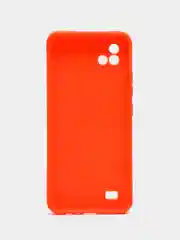 Оранжевый чехол Realme C11 2021 / Realme C20 Реалми С11 2011 / С20 силиконовый цветной матовый