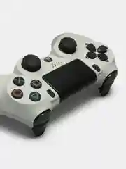 Белый беспроводной геймпад DualShock 4 v2 PS4