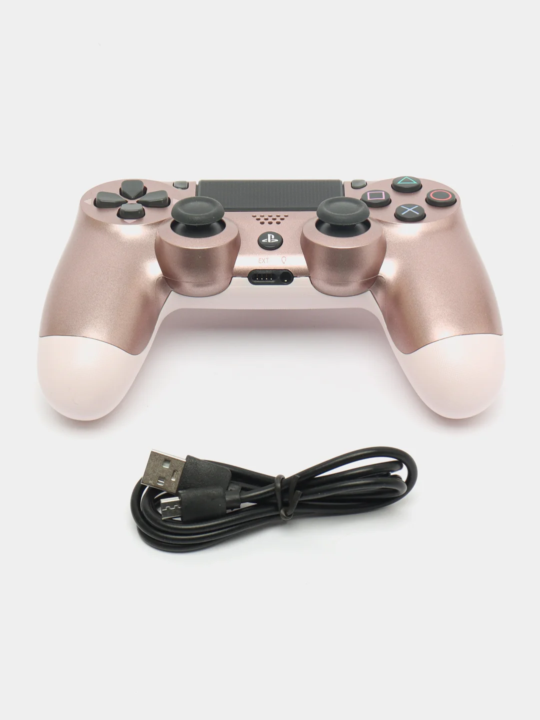 Розовый беспроводной геймпад DualShock 4 v2 PS4
