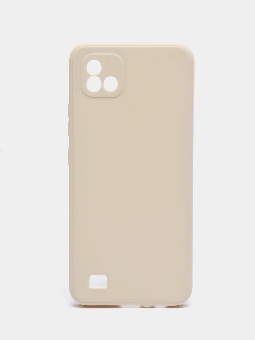 Молочный чехол Realme C11 2021 / Realme C20 Реалми С11 2011 / С20 силиконовый цветной матовый