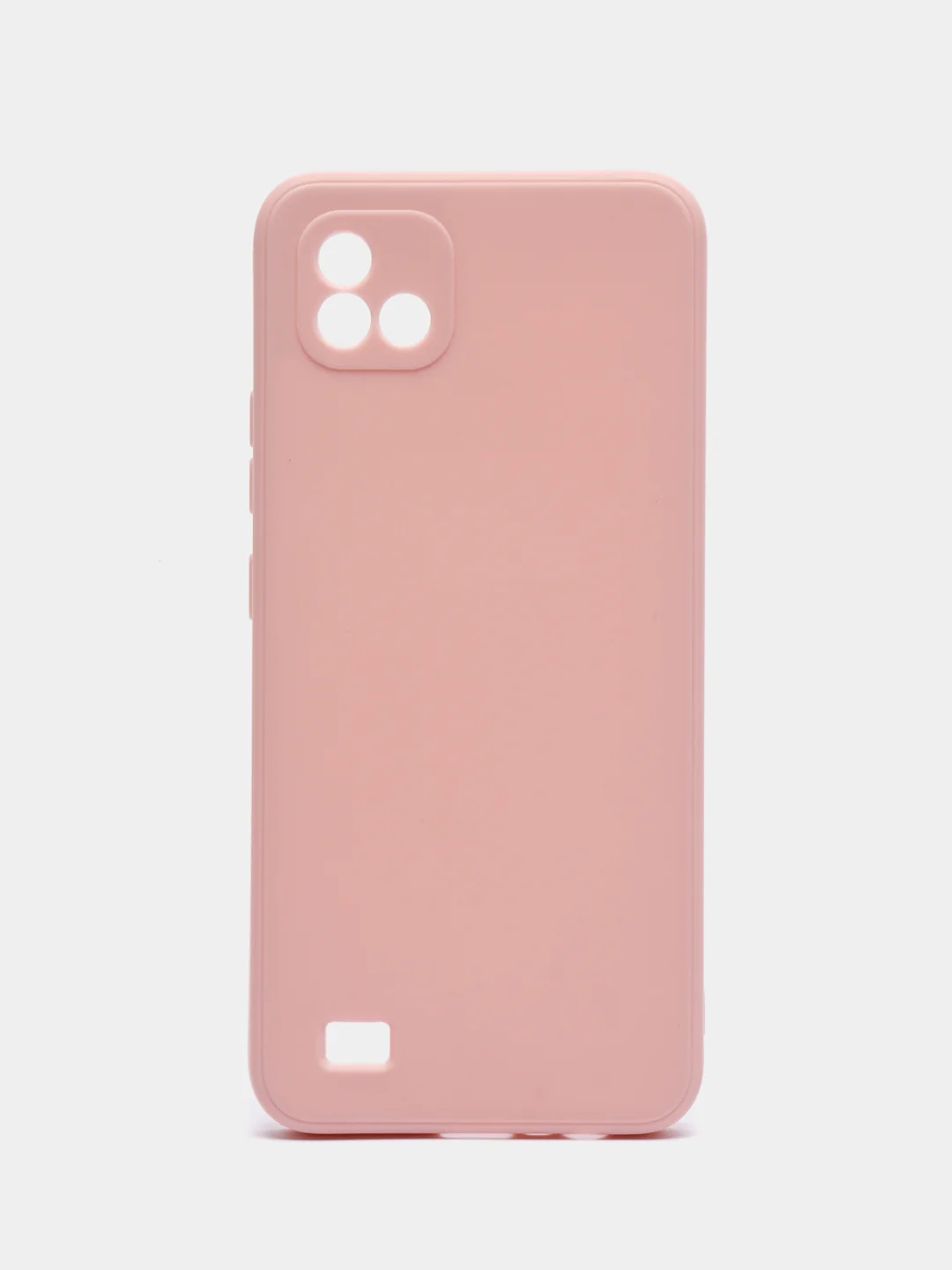 Пудровый чехол Realme C11 2021 / Realme C20 Реалми С11 2011 / С20 силиконовый цветной матовый