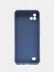 Синий меланж чехол Realme C11 2021 / Realme C20 Реалми С11 2011 / С20 силиконовый цветной матовый